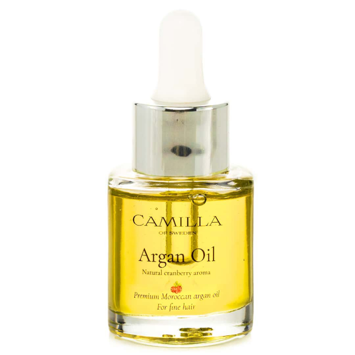 Camilla of Sweden-Argan Oil-Thin Hair-Cranberry