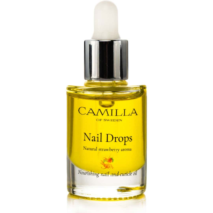 Camilla of Sweden Nail Drops Nail Oil 10ml - Strawberry in the group Camilla of Sweden / Nail Oils & Hand Care at Nails, Body & Beauty (1072-1010)