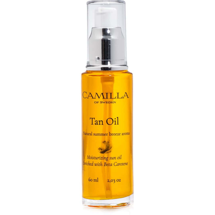 Camilla of Sweden Tan Oil – Deep tanning with natural oils | Rich in carotene and Vitamin E