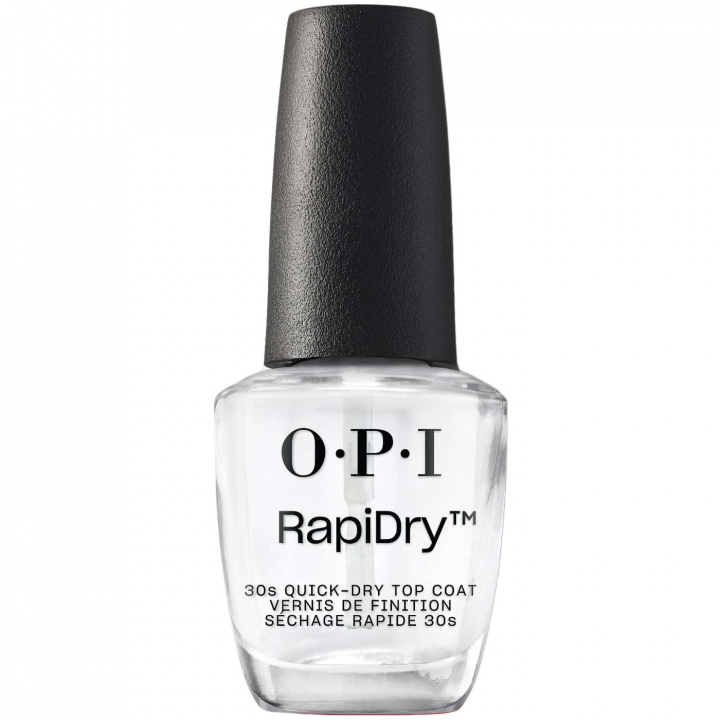 OPI Rapidry Top Coat – quick-drying top coat for shine and durability – perfect for busy schedules