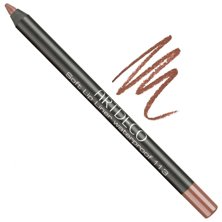 Artdeco Soft Lip Liner No.113 Warm Nude – Waterproof lip liner in brown-pink shade