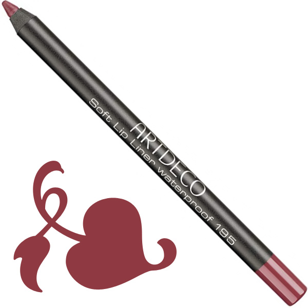 Artdeco Soft Lip Liner Waterproof No.195 Ripe Berry in the group Artdeco / Lip Liners at Nails, Body & Beauty (172-195)