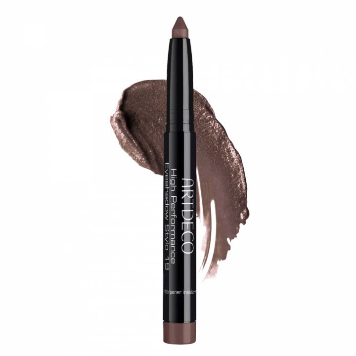 Artdeco High Performance Eyeshadow Stylo 19 - Dark Brown - Creamy & Waterproof Eyeshadow - Long-lasting Wear