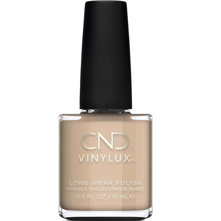 CND Vinylux Nr:269 Unmasked – Elegant beige nail polish with a sophisticated, natural tone