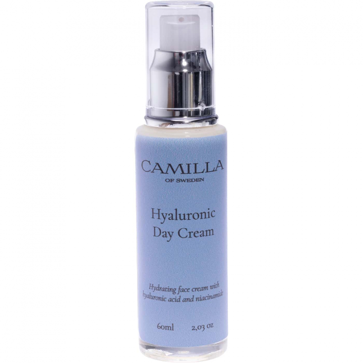 Camilla of Sweden Hyaluronic Day Cream – Day cream with hyaluronic acid and niacinamide for hydrated, soft skin