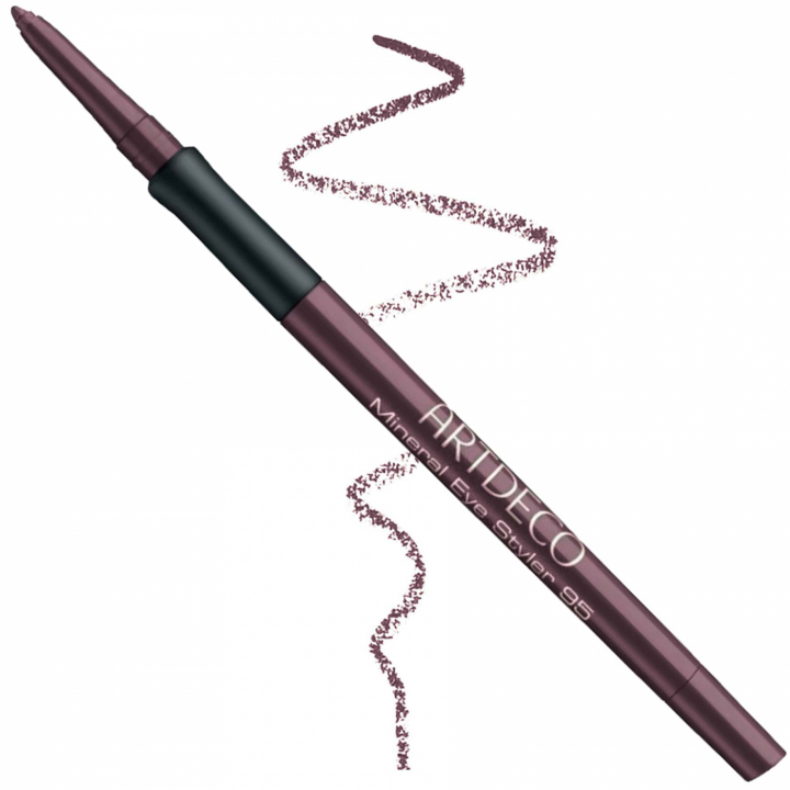 Artdeco Mineral Eye Styler No.95 Purple Elderberry – Purple eyeliner with smudge-proof formula and integrated sharpener