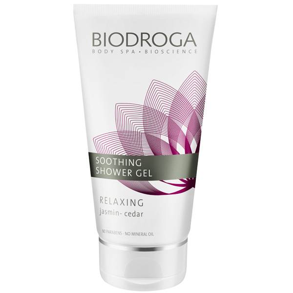 Biodroga Soothing Shower Gel Relaxing Jasmin - Cedar in the group Biodroga / Body Care at Nails, Body & Beauty (4584)