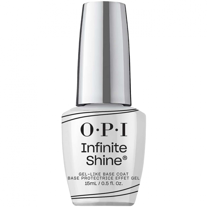 OPI Infinite Shine Gel-Like Base Coat – Vegan base coat for smooth surface and protection – Ideal manicure base