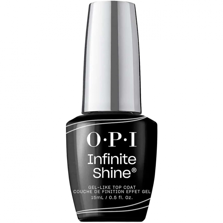 OPI Infinite Shine Gel-Like Top Coat – Gel-like top coat for high shine and long wear – Vegan nail polish protection