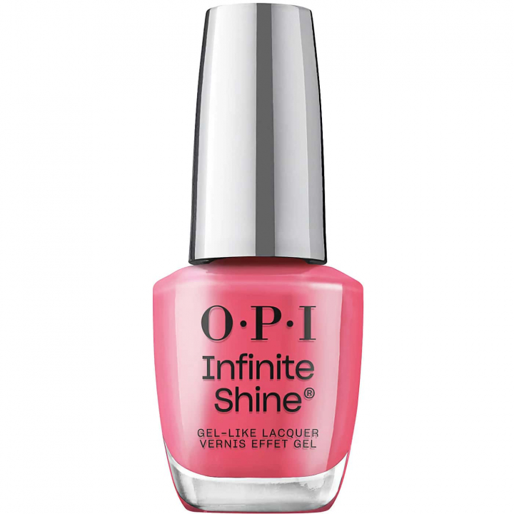 OPI Infinite Shine Strawberry Margarita - Long-lasting pink nail polish - Perfect for shiny manicure and pedicure - Fresh pink hue