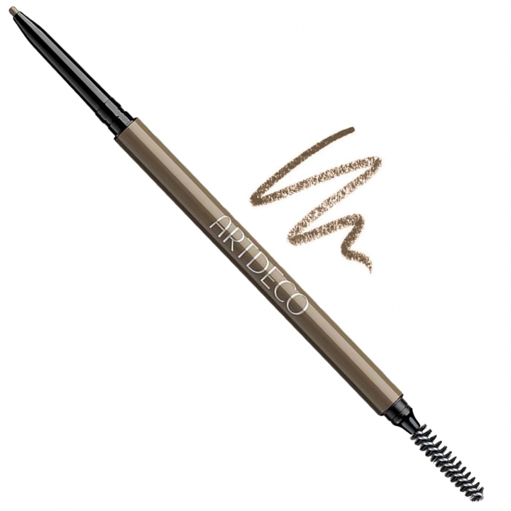 Artdeco Ultra Fine Brow Liner No.21 Ash Brown – Ash brown pencil with ultra-fine tip for natural brows