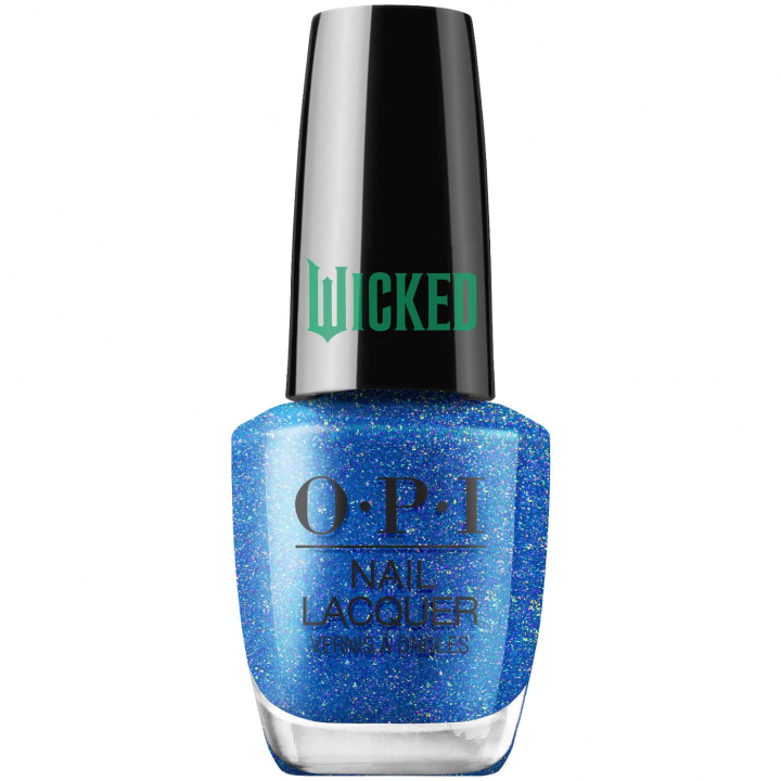 OPI Wicked I’m the Wonderfullest - light blue holographic glitter, ideal for a magical and dreamy manicure