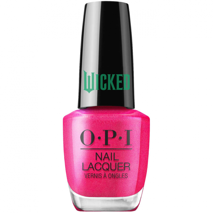 OPI Wicked Glinda the Good! - pink-fuchsia shimmer shade, perfect for creating a vibrant and glamorous manicure