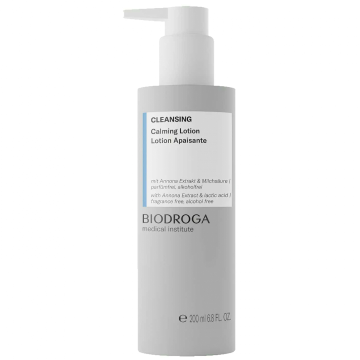 Biodroga Calming Lotion - Facial toner with panthenol and hyaluronic acid to soothe, hydrate, and strengthen sensitive skin