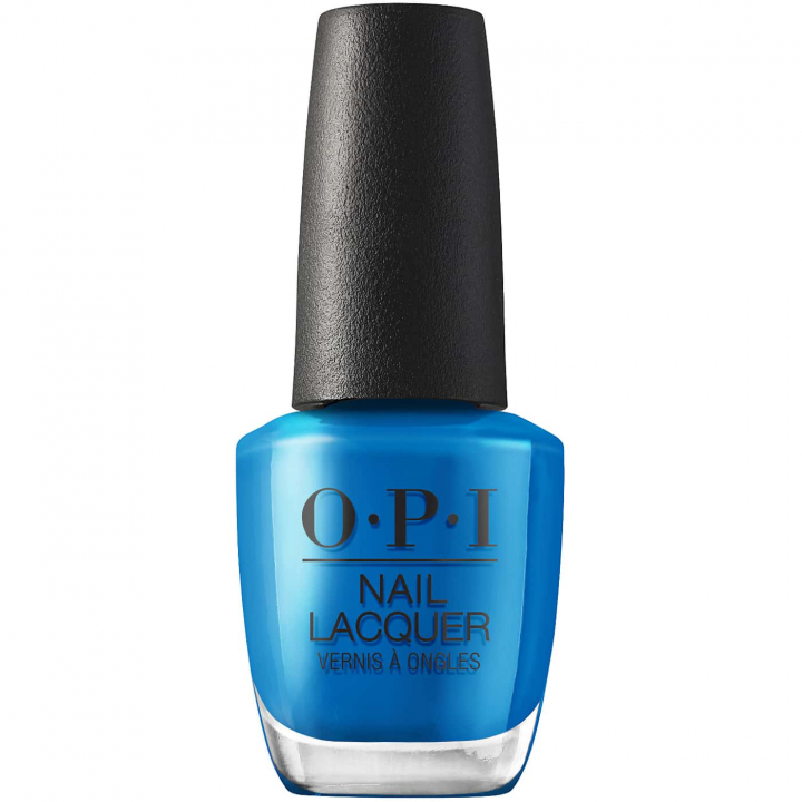 A vibrant and electric blue shade with a metallic finish, perfect for making a bold statement - OPI Metallic Mega Mix Y2Slay nail polish