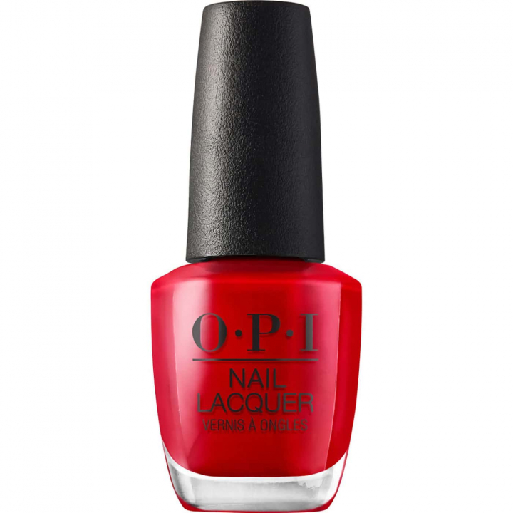 OPI Big Apple Red - classic red nail polish with creamy finish for a vibrant, timeless manicure