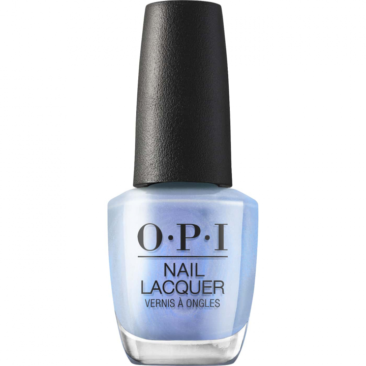 OPI Happy Play-ce - Sky-blue shimmering nail polish for a playful and fresh look