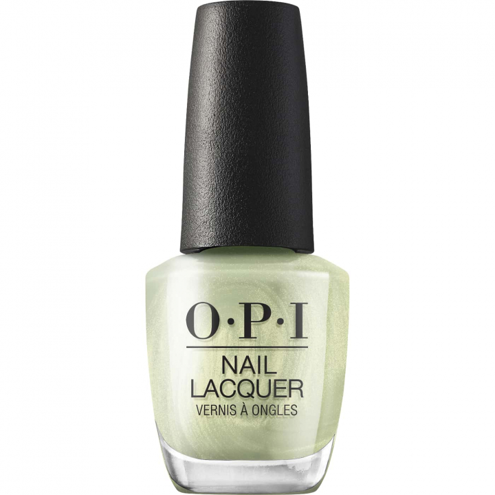 OPI AppointMINT Confirmed - Light green shimmering nail polish with minty undertone for a modern and refreshing look