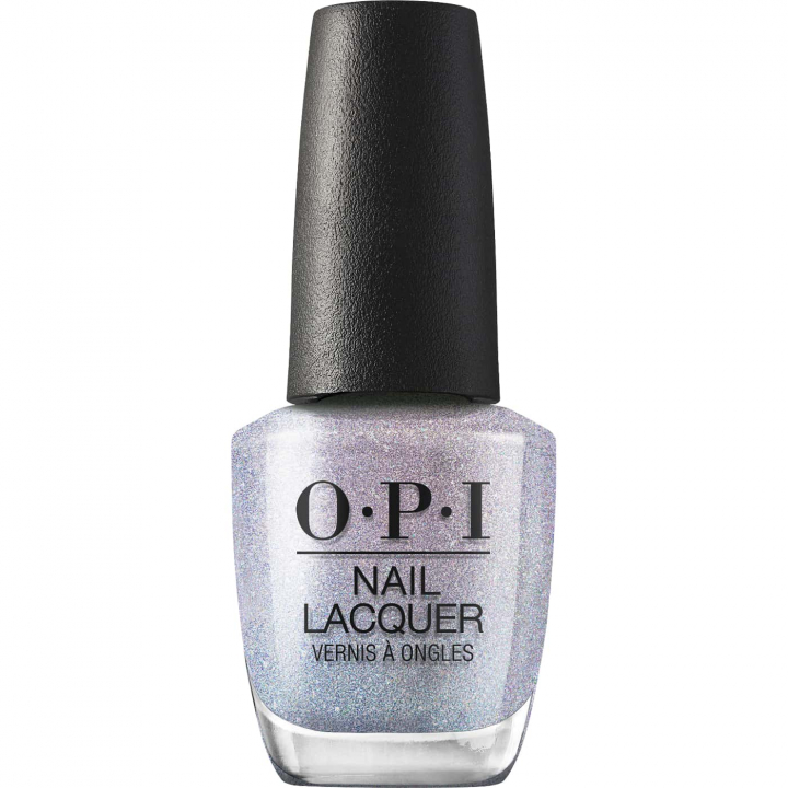 OPI Case of Glamnesia - Light purple shimmering nail polish with holographic effect for a magical, sophisticated look