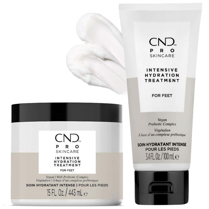 CND Pro Skincare Intensive Hydration Treatment - Moisturizing foot cream that softens dry skin and improves texture