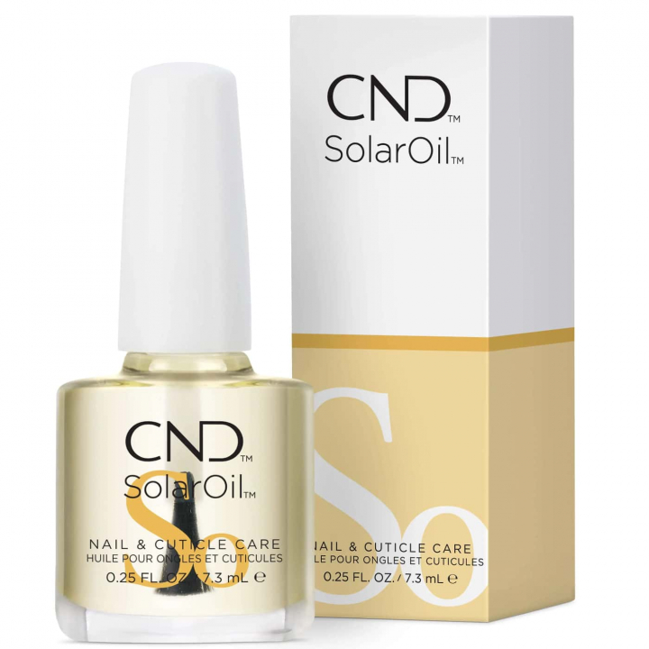 CND SolarOil nail oil - hydrating and strengthening for nails and cuticles - fruity scent